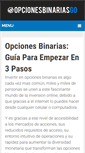Mobile Screenshot of opcionesbinariasgo.com